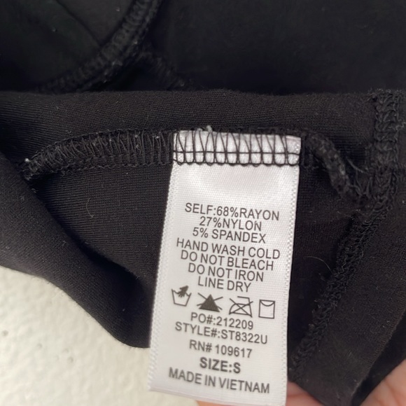 SHINESTAR BLACK CORSET TANK TOP - Picture 12 of 12